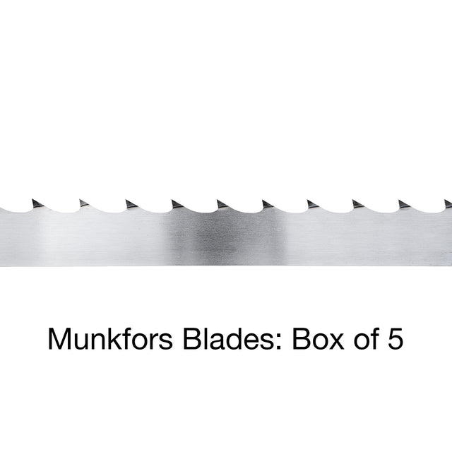 Munkfors CARBON Bandsaw 20'0" X 1-1/2 X .043 X 7/8 TPI X 10 Degree for Baker Dominator 3650E, sawmill.shop