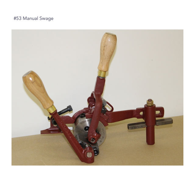 #53 Manual Swage, Smith Sawmill Service