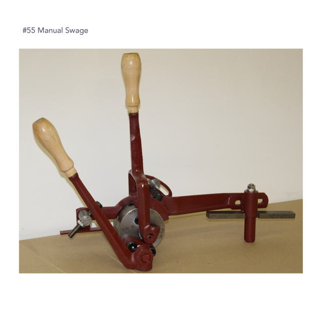 #55 Manual Swage, Smith Sawmill Service