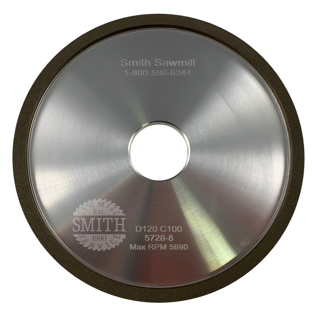 Diamond 120 6 Post Face Grinding Wheel, Smith Sawmill Service
