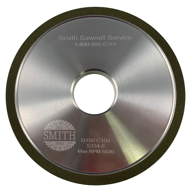 Diamond 150 Vollmer Thin Rim Face Grinding Wheel, Smith Sawmill Service