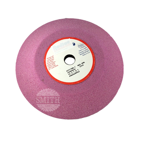 330-2195 - 10" x 1" x 1" Pro White Knife Grinding Wheel, Smith Sawmill Service