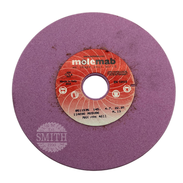 414-5160 - 145mm x 22mm, Grinding Wheel, Smith Sawmill Service