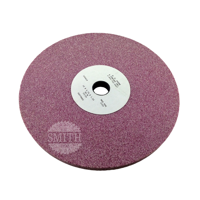 A727571 - 12" x .75" x 1.25"B Ruby Gumming Wheel, Smith Sawmill Service