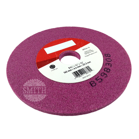OR534-14 - 5.75" X .25" X .875"B Ruby Grinding Wheel, Smith Sawmill Service