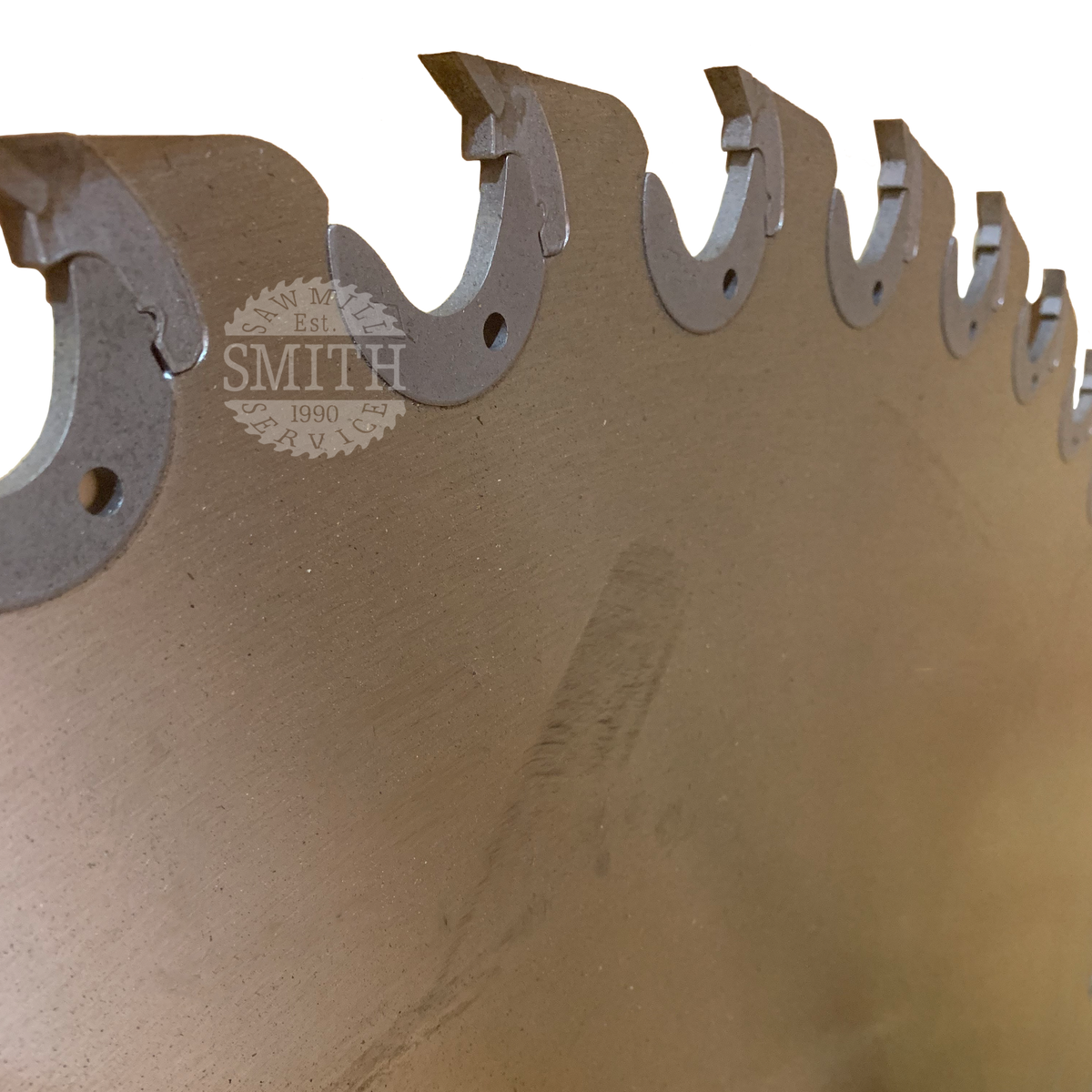 Large Diameter Saw 54 x 50 5 16 Carbide Tooth Smith Sawmill Service