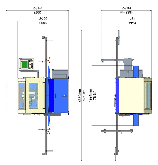 ISELI BNP 100 Automatic Profile Bandsaw Blade Sharpening Machine, Smith Sawmill Service a BID Group Company