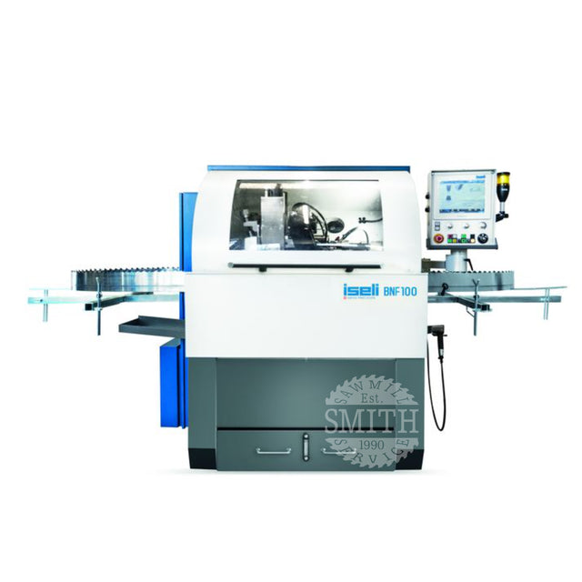 ISELI BNF 100 Automatic Side Grinding Bandsaw Blades - 4 CNC Axes, Smith Sawmill Service