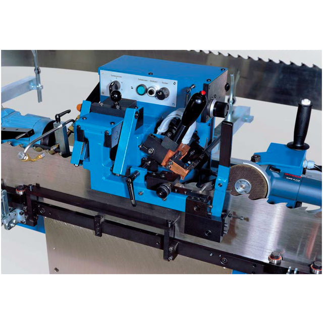 ISELI SAM Stellite Tipping Machine for Band, Gang and Circle Saw Blades, Smith Sawmill Service a BID Group Company