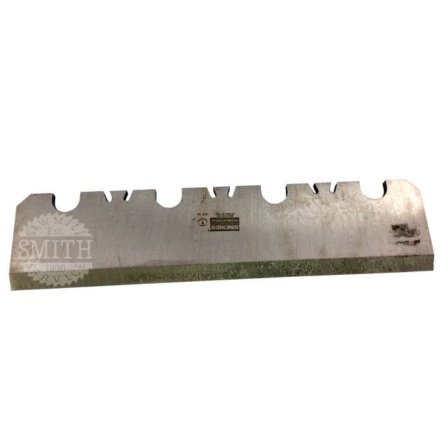 CHK54F-1700 - 17" x 4" x 3/8" Chipper Knife, Smith Sawmill Service