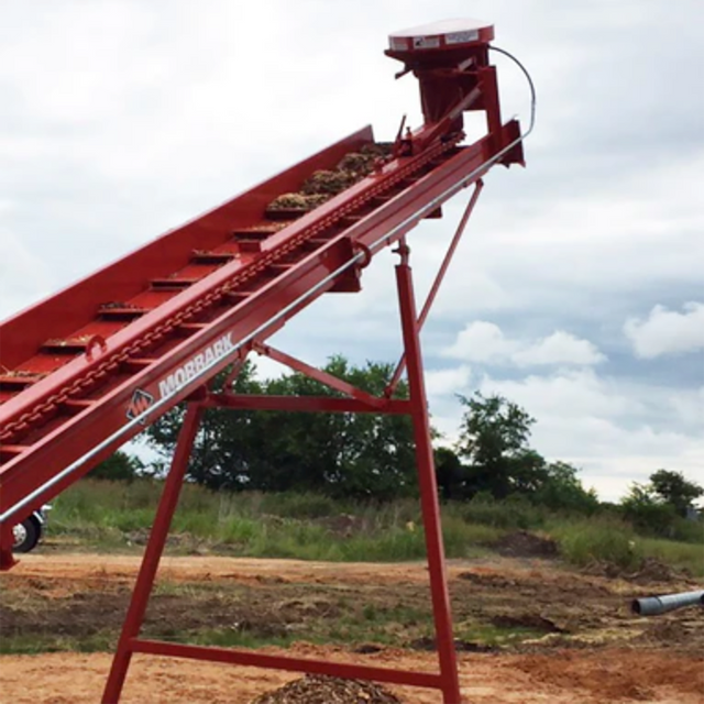 Morbark Barn Sweep Conveyor, Smith Sawmill Service