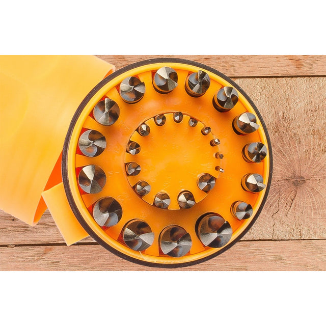 Noreseman 44190-29 Piece Orange & Gold 135 Degree Split