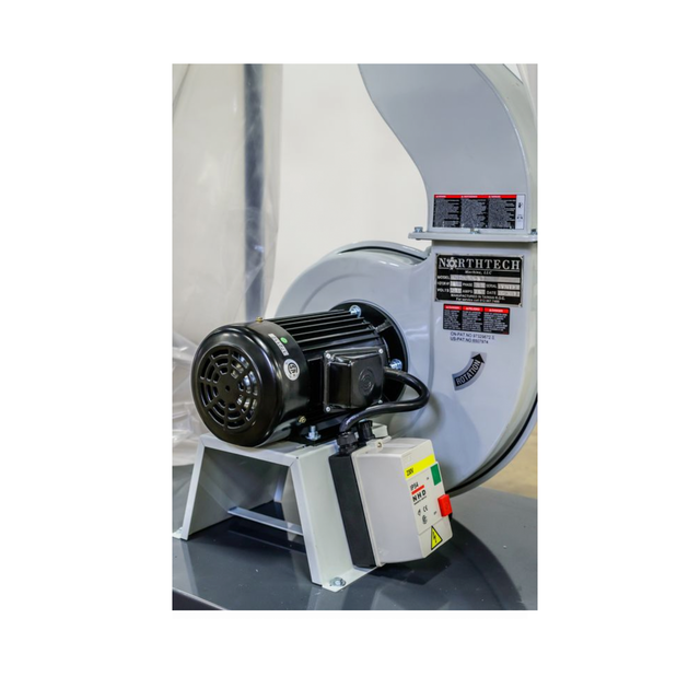NorthTech Dust Collector DC50-3-532, Smith Sawmill Service