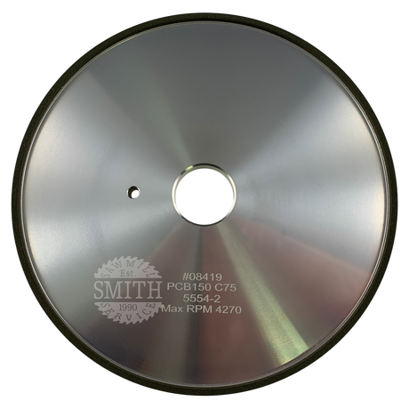 PCB 150 Vollmer 200mm Face Grinding Wheel, Smith Sawmill Service