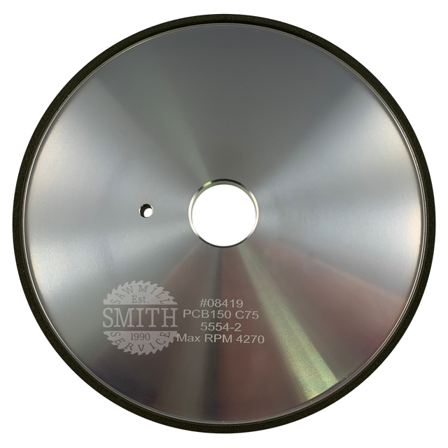 PCB 150 Vollmer 200mm Face Grinding Wheel, Smith Sawmill Service