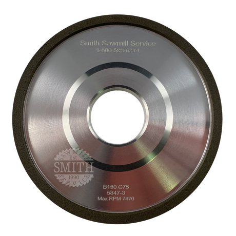 PCB 150 Vollmer Face Grinding Wheel, Smith Sawmill Service