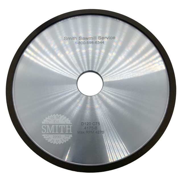 Diamond 120 8 Post Face Grinding Wheel, Smith Sawmill Service