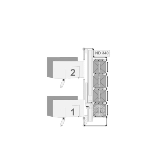 VOLLMER ND 340 Robot System, sold by Smith Sawmill Service
