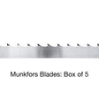 Munkfors CARBON Bandsaw 20'0" X 1-1/2 X .043 X 7/8 TPI X 10 Degree for Baker Dominator 3650E, sawmill.shop