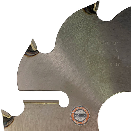 10" x .083" x 10T, 2-3/8 bore, 3/8" Keys Strob Saw - FTG, sawmill.shop