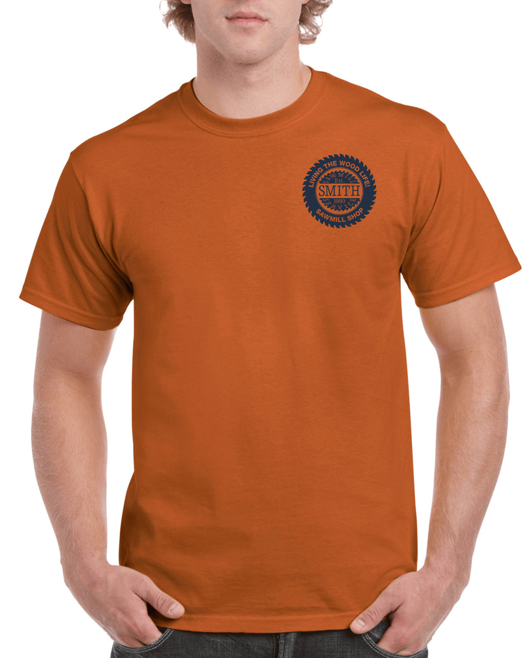 Orange T-Shirt – Smith Sawmill Service
