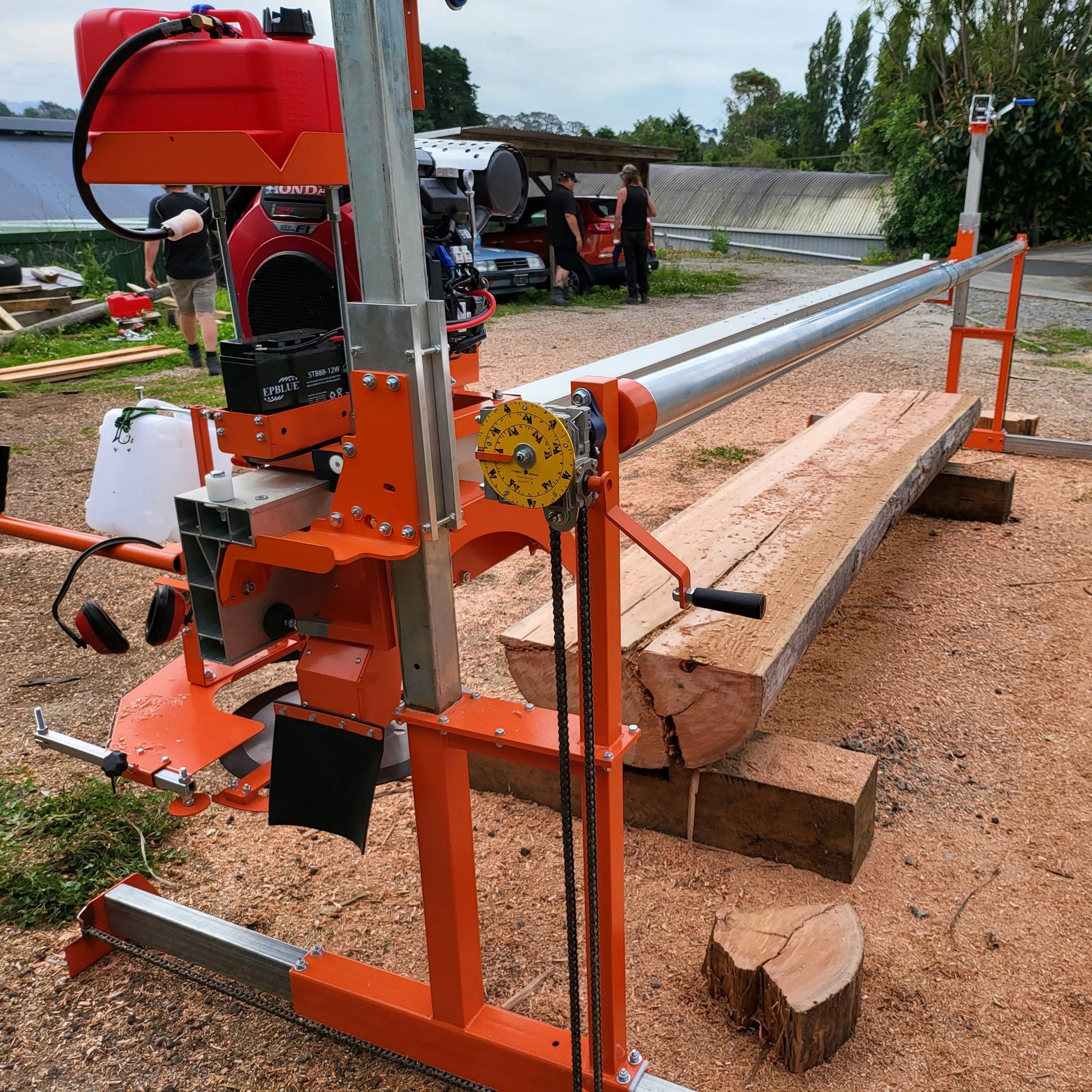 TurboSawmill Manual Warrior swingblade Sawmill — Smith Sawmill Service