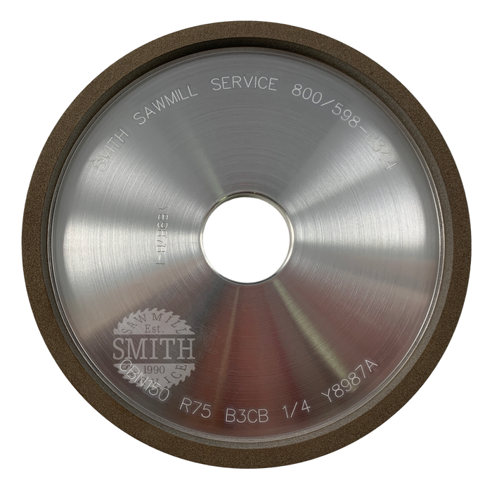 CBN 150 Face Grinding Wheel, Smith Sawmill Service