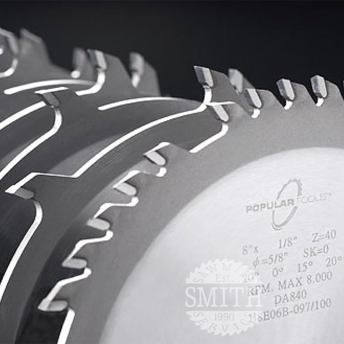 Popular Tools Dado Outer Blades, Smith Sawmill Service