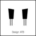 Popular Tools ATB carbide tooth design for 10" x .060" x 60T, 5/8" B, Chop & Radial Arm Saw, Smith Sawmill Service