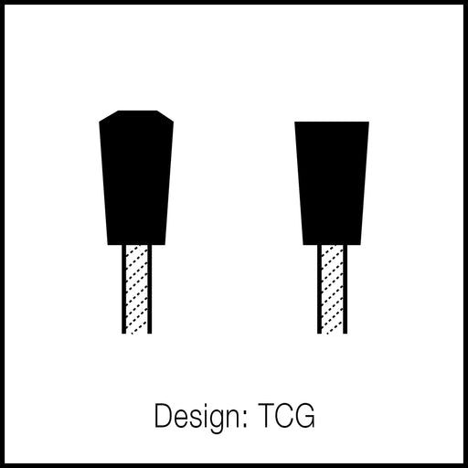 Popular Tools TCG carbide tooth design for 10" x .087" x 40T, 5/8" B, Chop & Radial Arm Saw, Smith Sawmill Service