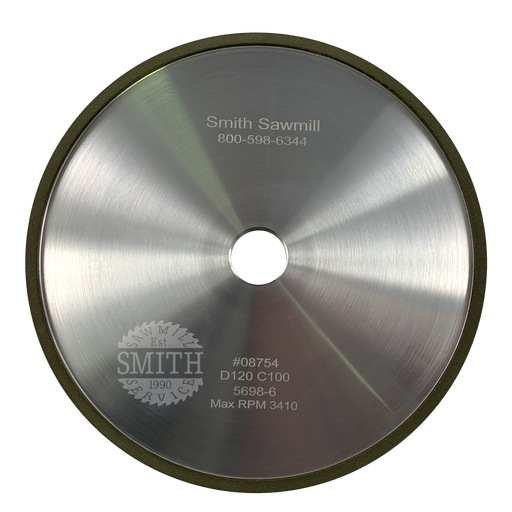 Diamond 120 10 Post Face Grinding Wheel, Smith Sawmill Service