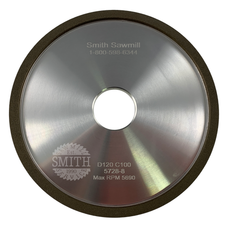 Diamond 120 6 Post Face Grinding Wheel, Smith Sawmill Service
