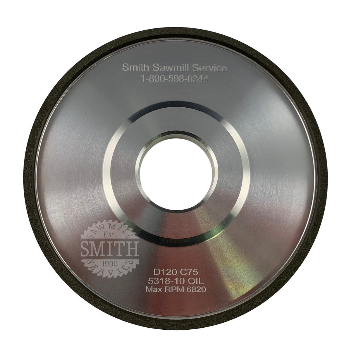 Diamond 120 C75 Vollmer Face Grinding Wheel — Smith Sawmill Service