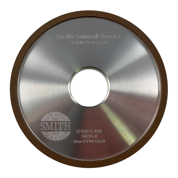Diamond 180 Vollmer Face Grinding Wheel, Smith Sawmill Service