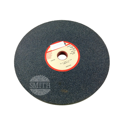 A045365 - 12" x .875" x 1.25"B Blue Gumming Wheel, Smith Sawmill Service