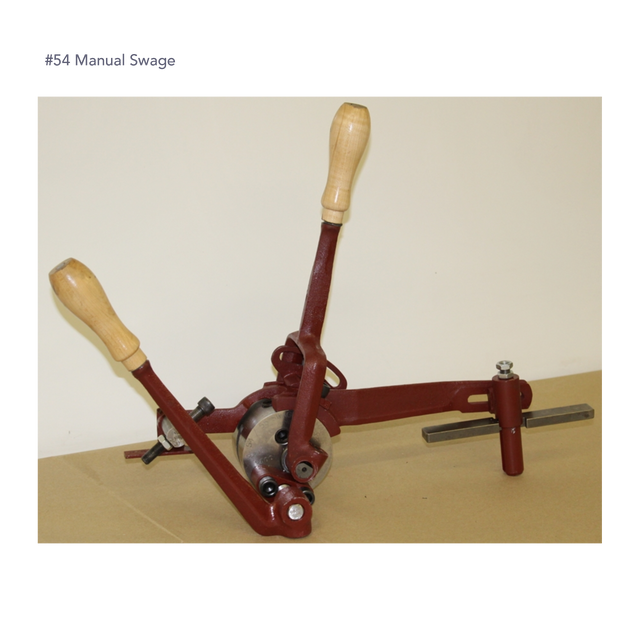 #54 Manual Swage, Smith Sawmill Service