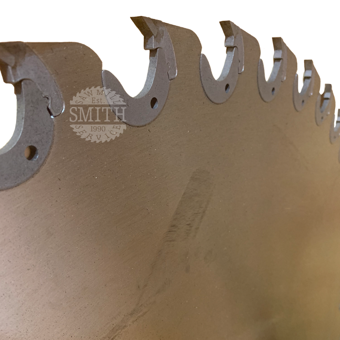 48” x 34 9/32 Carbide Tooth Head Saw, Smith Sawmill Service
