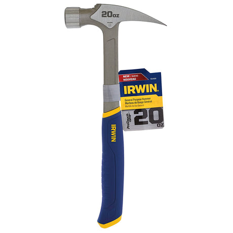 IRWIN Hammer, Steel, General Purpose, Claw, 20 oz. (1954888)