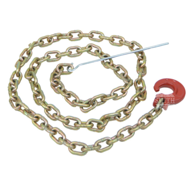 LogRite 5/16" x 8' Choker Chain, C-Hook & Steel Rod, Smith Sawmill Service