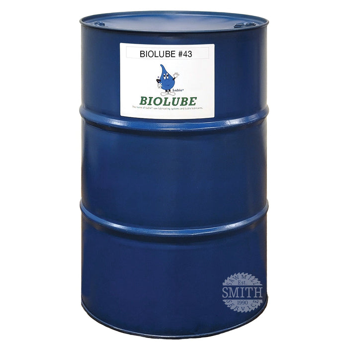 BIOLUBE #43, 55 gallons, Smith Sawmill Service is authorized distributor