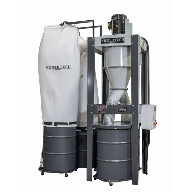 NorthTech Dust Collector NT 2ST-10XL-1034, Smith Sawmill Service