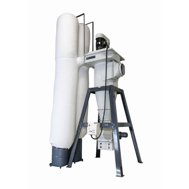 NorthTech Dust Collector NT 2ST-20XL-RAL-2034, Smith Sawmill Service